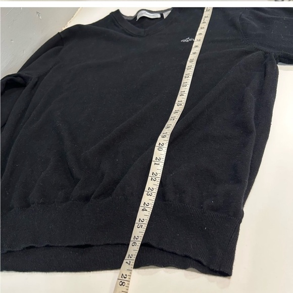 Gregnorman long sleeve V-neck sweater black size:L - Picture 13 of 13